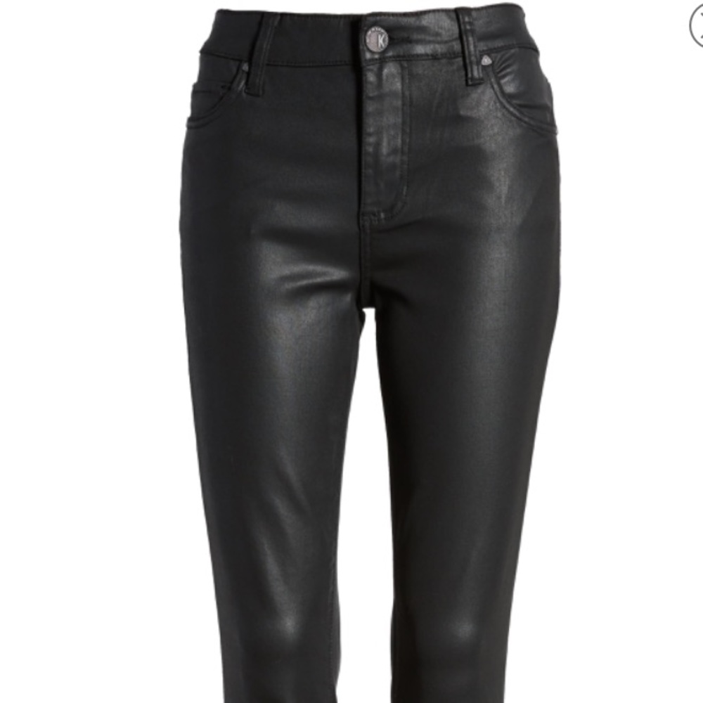 Kut from the Cloth Waxed Skinny Jeans